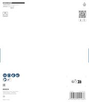 Bosch Accessoires EXPERT Multi Material carbide Slijpkop medium | schuin | 180 mm | 22,23 mm - 2608901750 - thumbnail