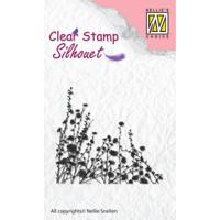 Nellie's Choice • silhouet clear stempels spring flowers - thumbnail