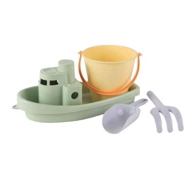 Dantoy pastel boot en zandspeelset, 4dlg.