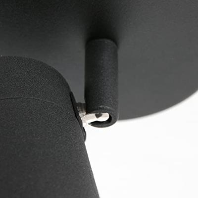 Steinhauer Badkamer spotUpround LED zwart - 2486ZW