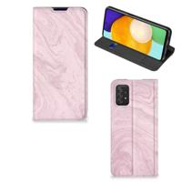 Samsung Galaxy A03s | Standcase | Marble Pink - Origineel Cadeau Vriendin - thumbnail