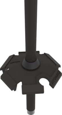 Atomic AMT Skistok Black 130