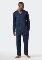 Schiesser Schiesser Pyjama Long dark blue 178337 54/XL - thumbnail