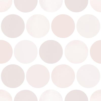 Dutch Wallcoverings Joy - Stippen - Roze/Wit