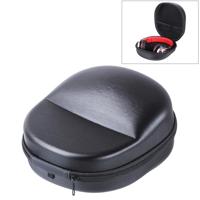 Groot formaat EVA vak schokbestendige opbergtas voor hoofdtelefoon (zwart) - thumbnail