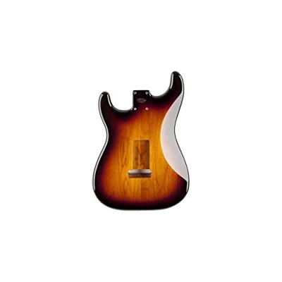 Fender Classic Series 60&apos;s Stratocaster SSS Alder Body 3-Color Sunburst losse elzenhouten body voor elektrische gitaar