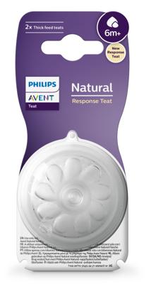 Avent Natural Response 3.0 Zuigspeen 6m+ T6