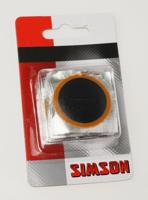 Simson binnenbandpleisters 33 mm (8x) - thumbnail
