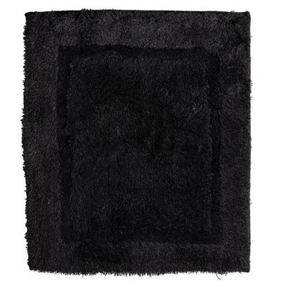 Wicotex Badmat uni zwart 60x90cm