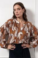 Marcha panther blouse - multi color - 13027 - thumbnail