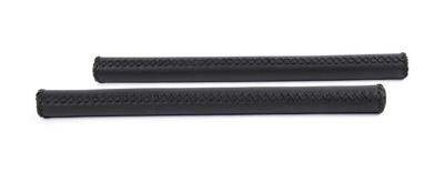 Handvatset stuurgreep Velo leder 40 cm - zwart