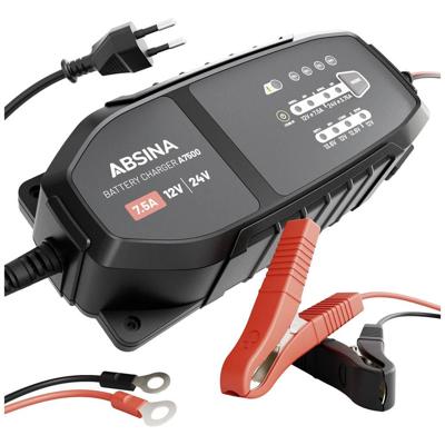 Absina 301015 Druppellader 12 V, 24 V 7.5 A Absina 301015 Druppellader 12 V, 24 V 7.5 A