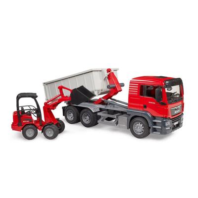 Bruder MAN TGS vrachtwagen met Schäffer 2630