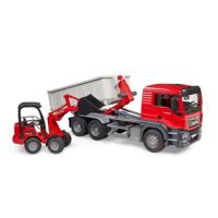 Bruder MAN TGS vrachtwagen met Schäffer 2630 - thumbnail