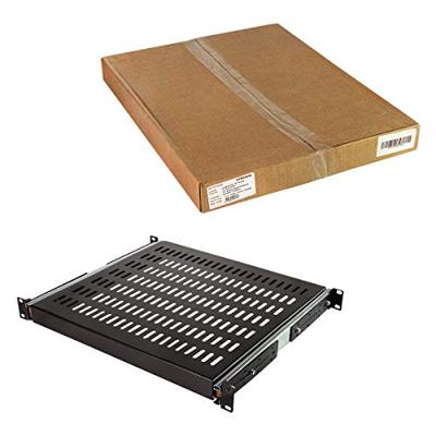 LogiLink SF1S45B 19 inch Apparaatbodem voor patchkast 1 HE Uittrekbaar Geschikt voor kastdiepte: 600 mm Zwart