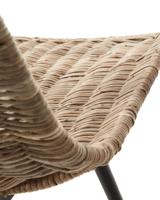 Kave Home Equal eetkamerstoel Rotan - thumbnail