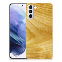 Samsung Galaxy S21 Plus | Bumper Hoesje | Licht Hout - thumbnail