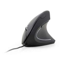 Gembird MUS-ERGO-01 Ergonomische muis USB Optisch Zwart 6 Toetsen 1200 dpi, 1600 dpi, 2400 dpi, 3200 dpi Ergonomisch - thumbnail