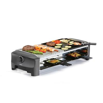 Princess Raclette 8 Stone & Grill Party gourmetstel - thumbnail