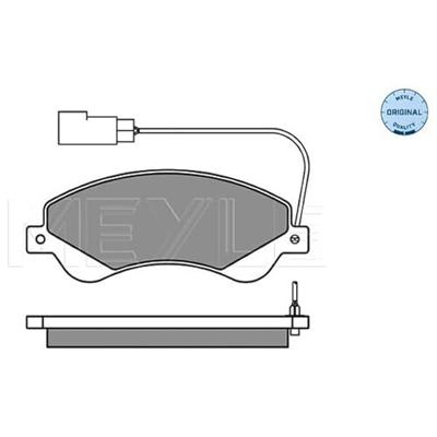 Remblokkenset, schijfrem 0252448518W