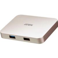ATEN UH3235 USB-C 4K Ultra Mini Dock met Power Passthrough - thumbnail