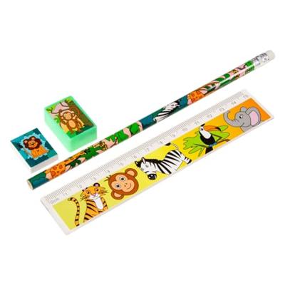 LG-Imports Schrijfset wilde dieren