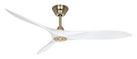 CasaFan ECO AIRSCREW 152 MW-MW Plafondventilator 28 W (Ø x h) 1520 mm x 275 mm Wit (mat) Met afstandsbediening, Met wintermodus - thumbnail