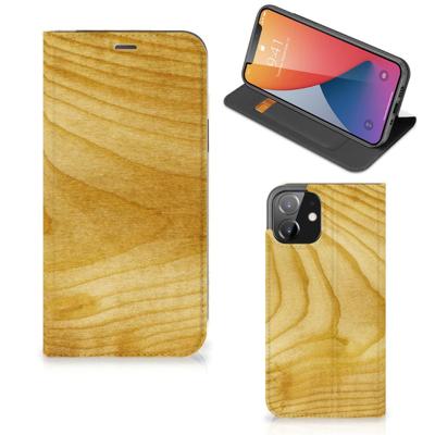 iPhone 12 | iPhone 12 Pro Book | Wallet Case | Licht Hout iPhone 12 | iPhone 12 Pro Book | Wallet Case | Licht Hout