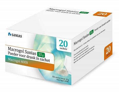 Sanias Macrogol Poeder 10gr Sanias Macrogol Poeder 10gr