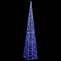 VidaXL Lichtkegel decoratief led 120 cm acryl blauw - thumbnail