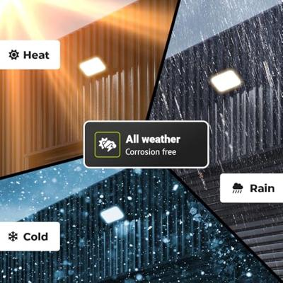 Luxor V2 LED Breedstraler - 50 Watt 8000 lumen - 160lm/W - IP65 waterdicht - 4000K neutraal wit licht - 5 jaar garantie