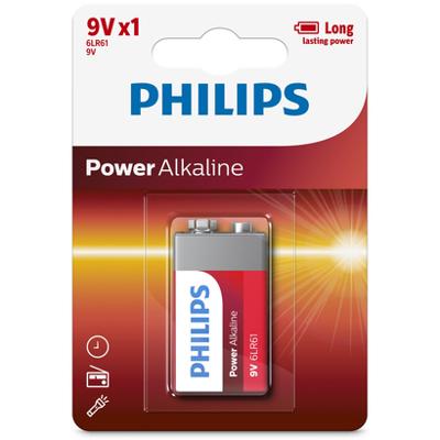Philips 9v batterij power alkaline