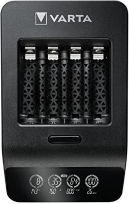 Varta LCD Smart Charger+ incl. 4 accu's 2100 mAh AA - thumbnail