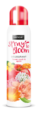 Deodorant Sence flower crush & apple Appel Blommor 150 ml