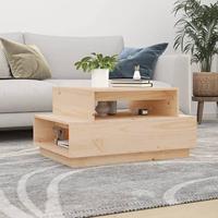 Salontafel 80x55x40,5 cm massief grenenhout - thumbnail