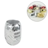 Sierlint metallic goudkleurig/zilverkleurig/rood 10 en 20 meter assorti | 500 stuks - thumbnail