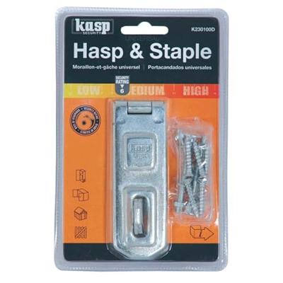 Kasp Overvalslot met sluitplaat 100 mm Staal K230100D 1 stuk(s)