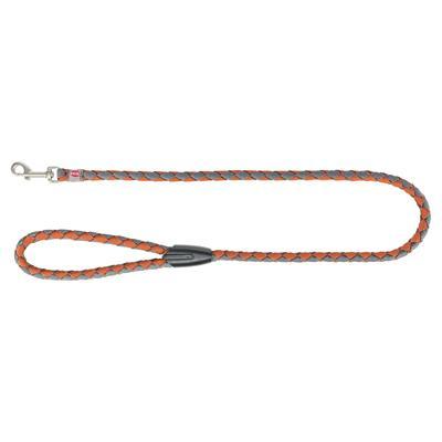 Hondenriem Trixie Cavo Oranje Grafiet S/M 1 m