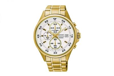Seiko Quartz Chronograph SKS632P1 Heren Horloge 43mm