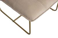 WOOOD Fauteuil 'Fie' Rib, kleur Zand - thumbnail