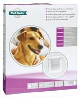 Petsafe hondenluikje medium wit / transparant - thumbnail