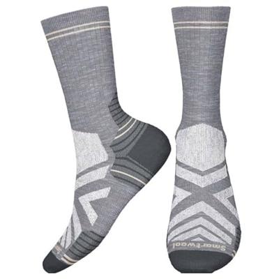 Smartwool Hike Zero Cushion Crew Wandelsok Dames LIGHT GRAY S Smartwool Hike Zero Cushion Crew Wandelsok Dames LIGHT GRAY S