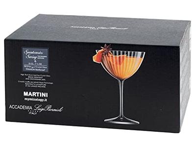 Luigi Bormioli Martiniglazen - Cocktailglazen - Speakeasies - 220 ml - 6 Stuks