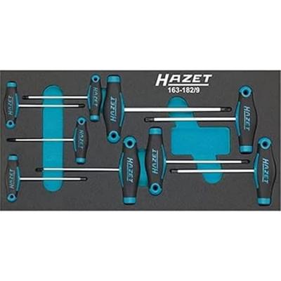 Hazet 163-182/9 Schroevendraaierset Werkplaats 9-delig Binnen-Torx Hazet 163-182/9 Schroevendraaierset Werkplaats 9-delig Binnen-Torx