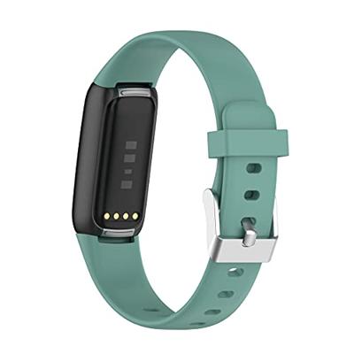 Fitbit Luxe - Sportbandje met gesp - Maat: Large - Groen Fitbit Luxe - Sportbandje met gesp - Maat: Large - Groen