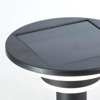 Brilliant G40407/06 Garvina Staande lamp op zonne-energie met bewegingsmelder LED-module LED vast ingebouwd 3 W Zwart - thumbnail