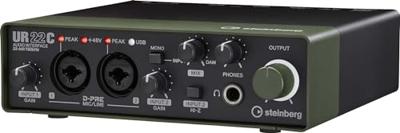 Steinberg UR22C USB 3 audio interface GREEN