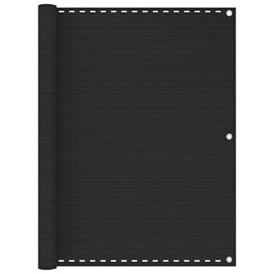 VidaXL Balkonscherm 120x400 cm hdpe antracietkleurig