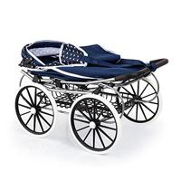 Poppenwagen Reig Classic Deluxe 70 x 42 x 89 cm Blauw - thumbnail