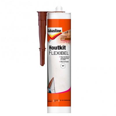 Houtkit Flexibel Wit 0,3L Alabastine - Alabastine Houtkit Flexibel Wit 0,3L Alabastine - Alabastine